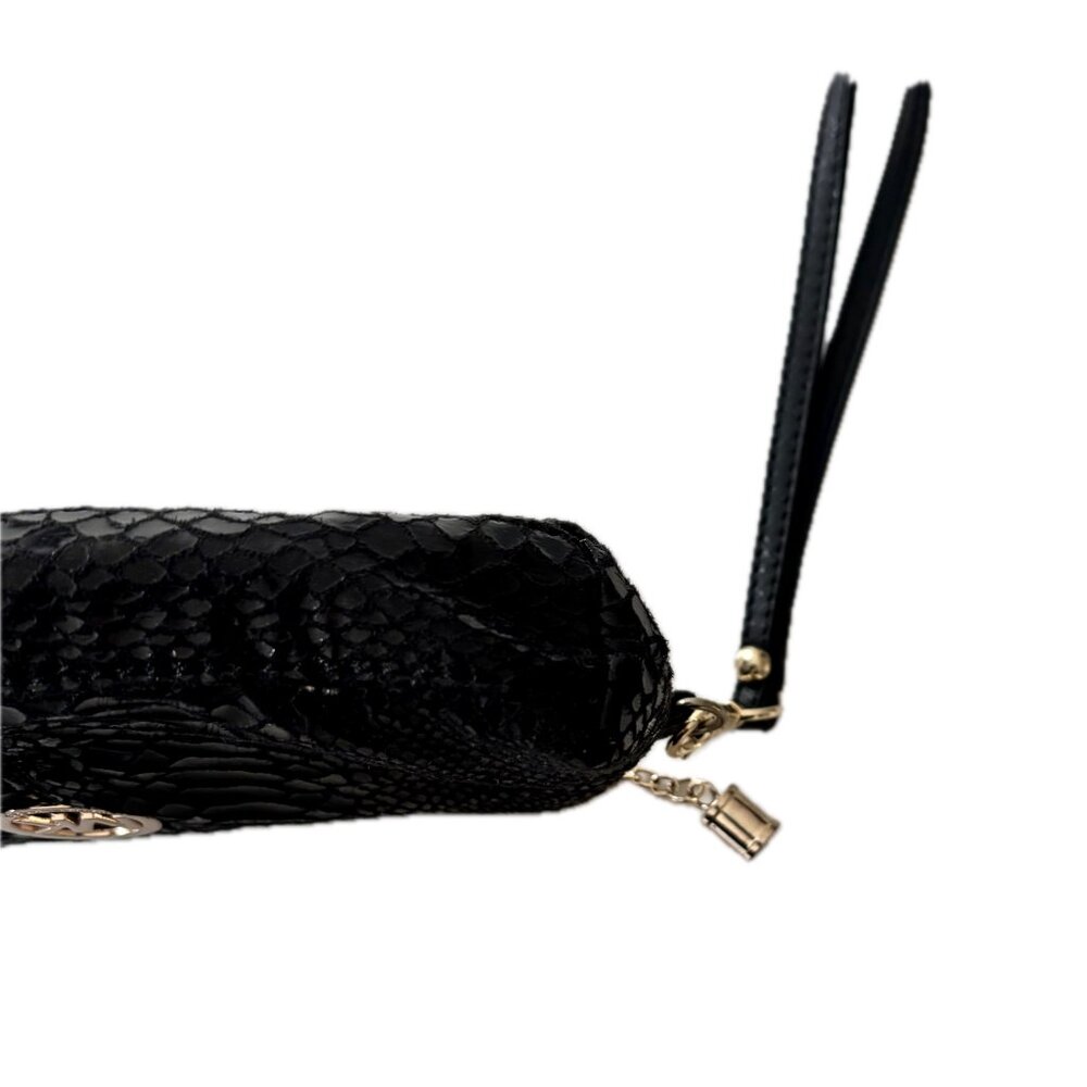 Michael Kors Wristlet Faux Leather Python Embosse… - image 5